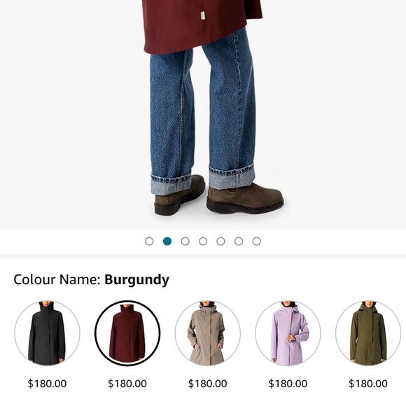 Jan & Jul Women’s Long Rain Jacket - Picture 6 of 6